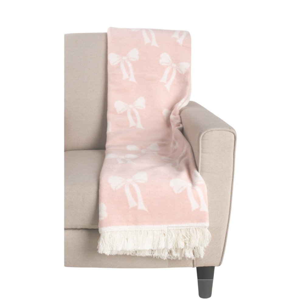 Bow Drape Throw